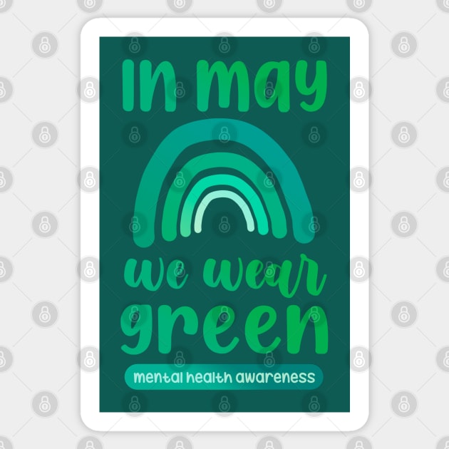 in may we wear green Sticker by sadieillust